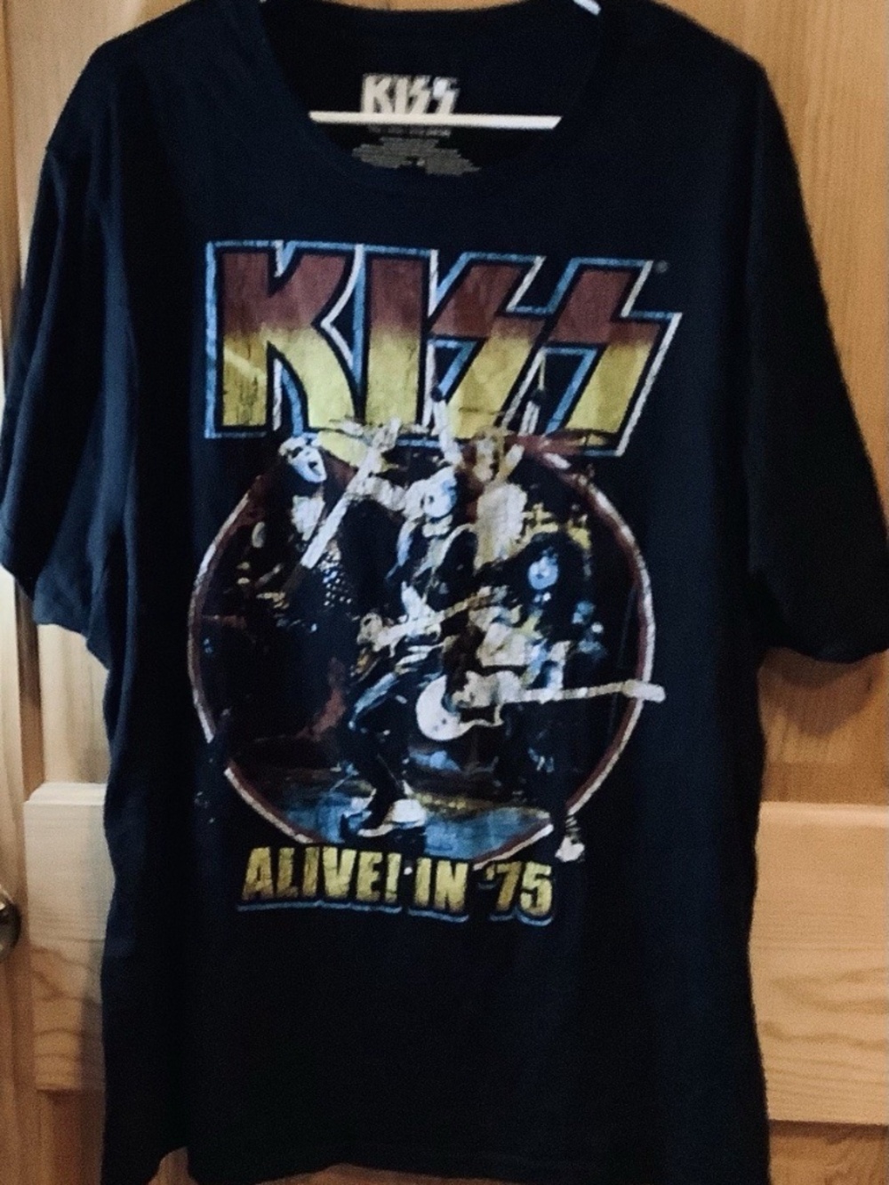 Kiss Alive in 1975 Men's Size 3X Black T-Shirt ~ NWT